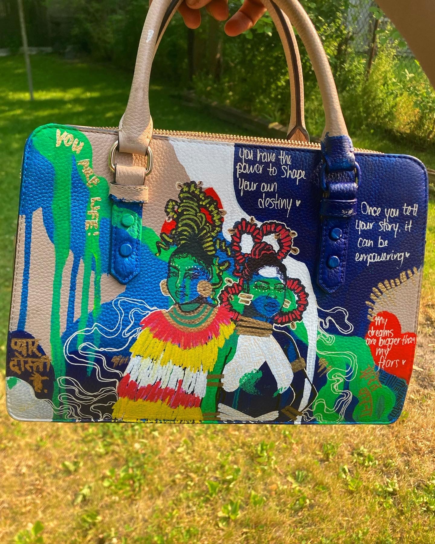 Custom AJCS Design on YOUR OWN Handbag! PRE-ORDER